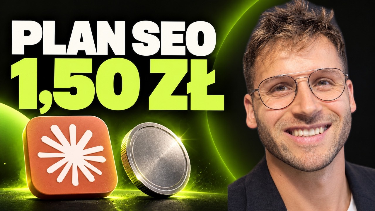 Plan SEO strony za 1,50 zł z Claude Code: miniatura odcinka 2 serii o budowie strony