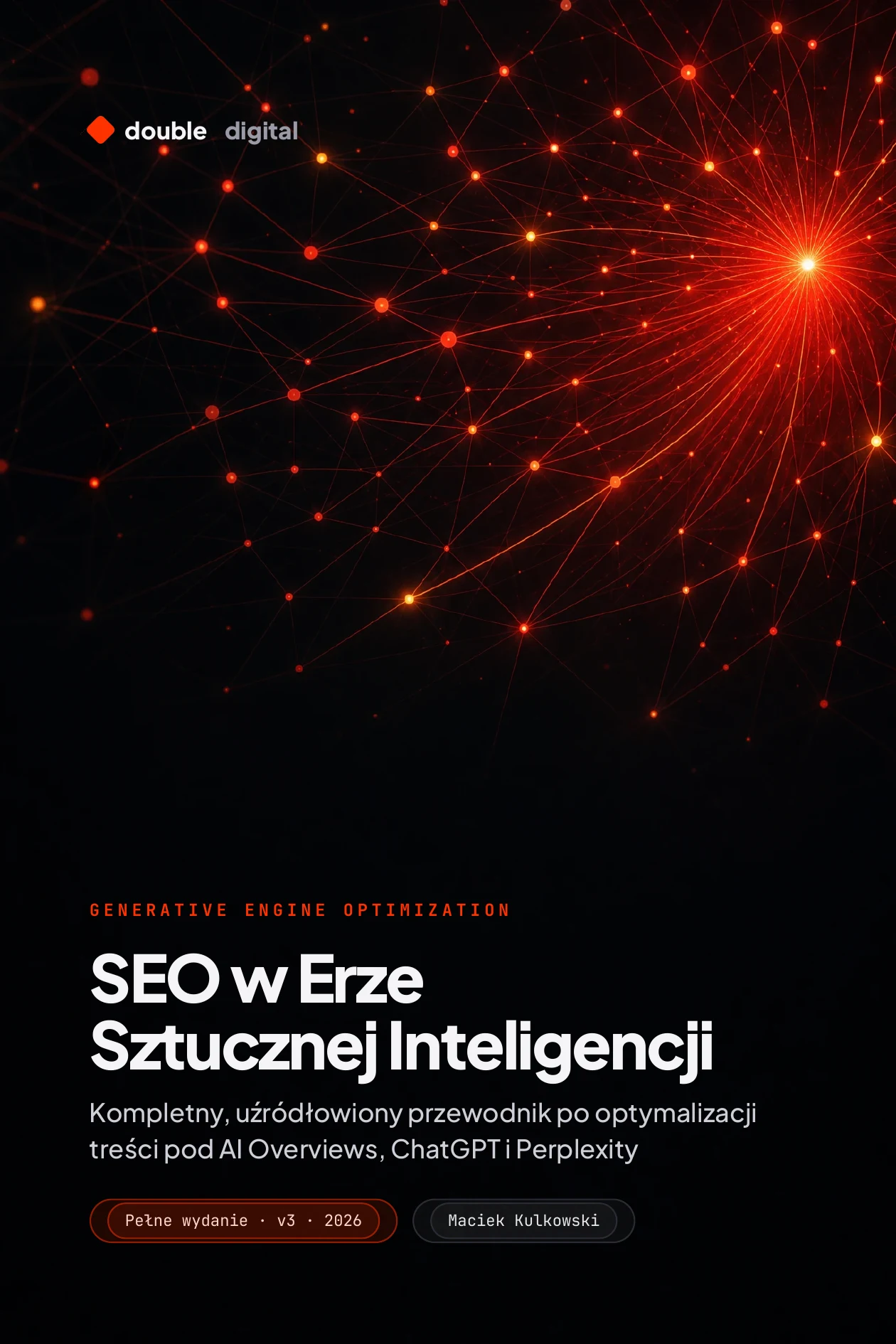 Okładka ebooka SEO w Erze AI, wydanie v3