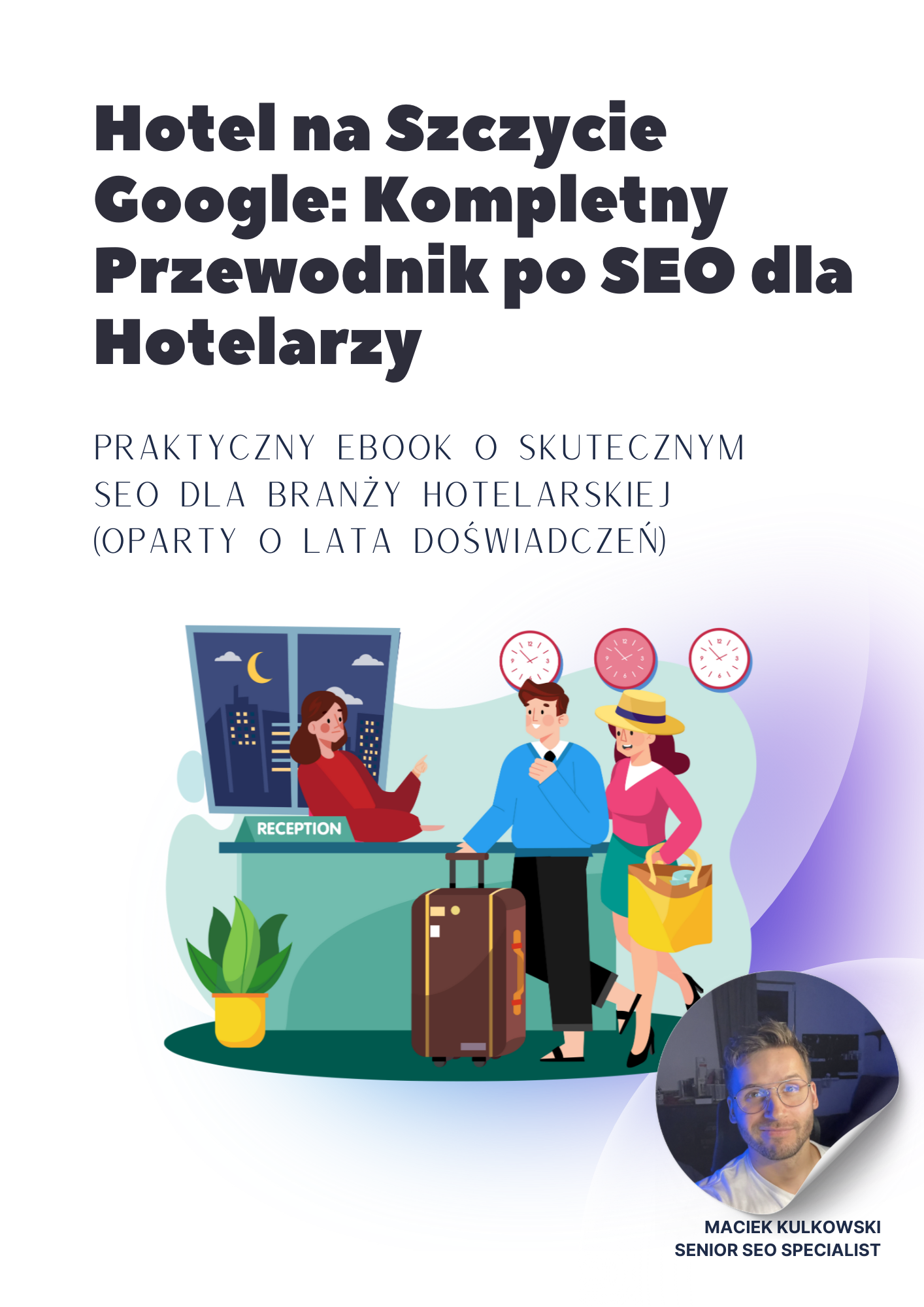 Purple & Blue Gradient Modern Corporate Ebook Workbook